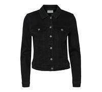 Vero Moda Curve Runa Slim Denim Jacket Schwarz 54 Frau (Herstellerartikelnummer: 10285010-Black-54)
