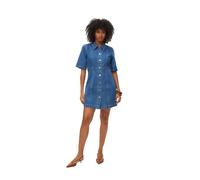 Vero Moda Jeanskleid VMDAISY 2/4 Short Denim Dress Noos, Damen XL, medium blau, 100% Baumwolle