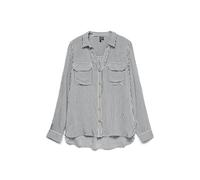 VERO MODA Damen Bluse VMBUMPY - Regular Fit XS S M L XL XXL Weiss Schwarz