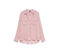 VERO MODA Damen Bluse VMBUMPY - Regular Fit XS S M L XL XXL Weiss Schwarz