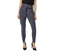 Vero Moda Hose Loose Fit Paperbag Eva in Ombre Blue M-L32 Loose Fit