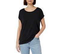 Vero Moda T-Shirt AVA mit Rundhals in Schwarz M Regular Fit
