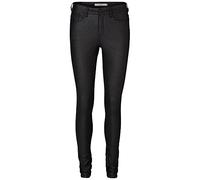 VERO MODA Damen Hose Vmseven Nw Ss Smooth Coated Pt Petite