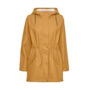 Vero Moda Malou Coated Coat Gelb XS Frau (Herstellerartikelnummer: 10266982-AmberGold-XS)