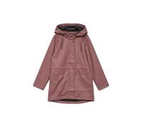 Vero Moda Regular Fit Funktionsjacke mit Taillen-Kordelzug Modell 'MALOU' in Rostrot, Größe M