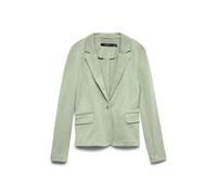 VERO MODA Damen Jersey Blazer Sakko leichte Stoffjacke Julia 10154123 Fog Green 44