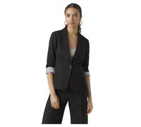 VERO MODA Damen Jersey Blazer VMHarukimo leichte Sotffjacke 10291043 Black 34