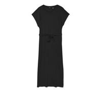 VERO MODA Damen Kleid VMHANNA SL CALF DRESS JRS GA (DE/NL/SE/PL, Alphanumerisch, S, Regular, Regular, black)