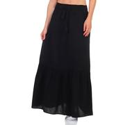 Vero Moda Pretty Maxi Long Skirt Schwarz M Frau (Herstellerartikelnummer: 10311167-Black-M)