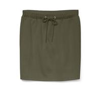 VERO MODA Damen Rock VMCOFTA MW SHORT SKIRT JRS BTQ GA (DE/NL/SE/PL, Alphanumerisch, XS, Regular, Regular, ivy green)
