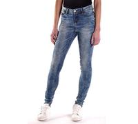 VERO MODA Damen Skinny Jeanshose Vmseven NM SUPER Slim Jeans GU969 NOOS, Gr. W33/L32 (Herstellergröße: 33), Blau (Medium Blue Denim)