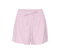 VERO MODA Damen Stoff-Shorts | nachhaltige Materialauswahl | Passform Normal | Taille Mittelhoch | Vordertaschen | Kurz | Oversized fit | unifarben