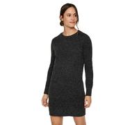 Vero Moda Damen Strickkleid Doffy mit Langarm in Schwarz M Loose Fit