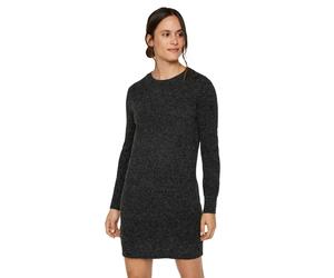 Vero Moda Damen Strickkleid Doffy mit Langarm in Schwarz M Loose Fit