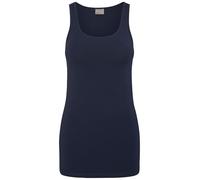 VERO MODA Damen Tank Top VMMaxi My Soft Long Basic Damentop 10185110 Black iris XS