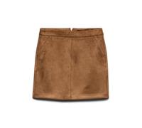 VERO MODA Damen Vmdonnadina Faux Suede Short Skirt Noos Rock, Cognac, XS EU