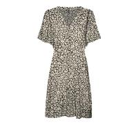 VERO Moda Damen Vmalba Ss Short Dress WVN Ga Noos Kleid (1er Pack)