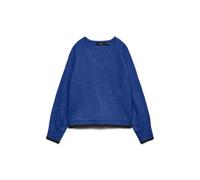 VERO MODA Damen Vmaquarius Ls V-Neck Raglan Pullover Bf, Surf The Web, Medium