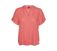VERO MODA Damen VMBEAUTY SS WVN GA NOOS Top, Dubarry, X-Small