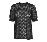 VERO MODA Damen Vmbecca Lace Ss O-Neck Top JRS Ga Noos Kurzarmbluse