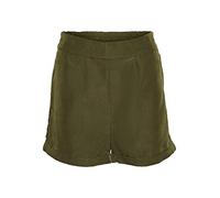 VERO Moda Damen VMBIBI HW Color Shorts, Ivy Green, M