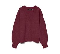 VERO Moda Damen Vmboom Ls V-Neck Pullover Noos Vmboom Ls V-Neck Pullover Noos (1er Pack)
