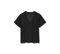 VERO MODA Damen Vmbree Ss V-Neck Tencel Top