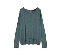 VERO MODA Damen Vmbreeze Aura Ls Zipper Blouse LCS Strickpullover, Balsam Green, XL