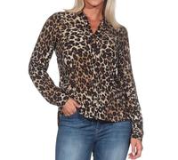 VERO MODA Damen Vmbumpy L/S Shirt New WVN Ga Noos Langarmbluse, Tigers Eye ,S