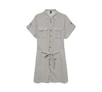 VERO Moda Damen Vmbumpy Ss Short Shirt Dress WVN Ga Noos Vmbumpy Ss Short Shirt Dress WVN Ga Noos (1er Pack)
