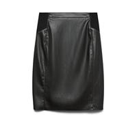 Vero Moda High Waist Rock Buttersia in schwarzem Black L Regular Fit