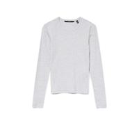 VERO MODA - VMCHLOE LS SHORT TOP GA JRS NOOS light grey melange - Gr. - L