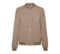 VERO MODA Damen Vmcoco L/S Bomber Ga Noos Kurzjacke, Silver Mink, XS
