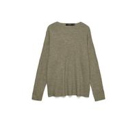 VERO MODA Damen Vmcrewlefileglitter Ls V-Nk Pullov Noos, Mermaid, M