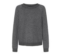 Vero Moda Strickpullover VMDOFFYSHINE Regular Fit Rundhals Damen Anthrazit XS