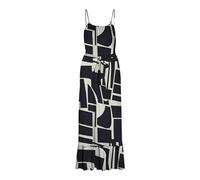 VERO MODA Damen Vmeasy Joy 7/8 Strap Dress WVN Ga Sommerkleid, Schwarz, X-Small