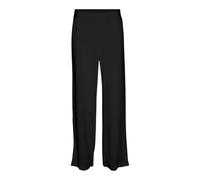 VERO MODA Damen Vmeasy Joy Hw Wide Pants WVN Ga Stoffhose, Schwarz, Medium
