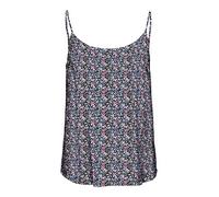 VERO MODA Damen Vmeasy Singlet R1 WVN Ga Top, Tigers Eye/AOP:ina, XS EU