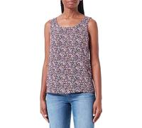 VERO MODA Women's VMEASY SL Tank R1 WVN GA Top, Mehrfarbig (Georgia Peach/Aop:cille), M