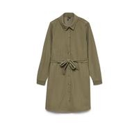 VERO Moda Damen Vmelly L/S Short Shirt Dress WVN Ga Vmelly L/S Short Shirt Dress WVN Ga (1er Pack)