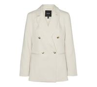 VERO MODA Damen Vmelma Ls Loose Gold Button Blazer, Birch, 38
