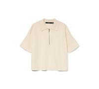 VERO MODA Damen Vmgold 2/4 Poloneck Pullover, Birch, XS
