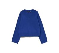 VERO MODA Damen Vmgold Art Ls V-Neck Pullover, Surf The Web, L