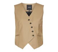 VERO MODA Damen Vmhailey Sl Waistcoat Anzugweste, Tigers Eye, 40