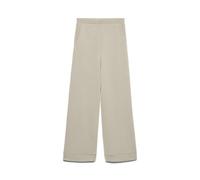 VERO MODA - VMHALI HW WIDE PANT JRS Oatmeal - Gr. - M