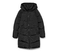 Steppmantel VERO MODA "VMHALSEY COAT BOOS" Gr. XS (34), schwarz (black) Damen Mäntel (49206627-XS) black