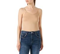 VERO MODA Damen Vmjackie Naadloze Ga Noos Top, Tan, S-M EU