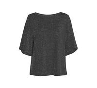 VERO Moda Damen Vmkanva 2/4 Glitter Top JRS Kurzarmbluse (1er Pack)