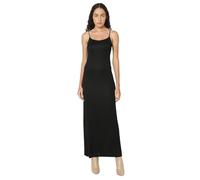 VERO MODA Damen Vmkanva Ankle Glitter Singlet Dress JRS Jerseykleid, Black/Detail:Silver Lurex, X-Large