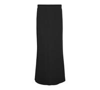 VERO MODA Damen Vmkanva Long Nw Glitter Skirt JRS Maxirock, Black/Detail:Black Lurex, S